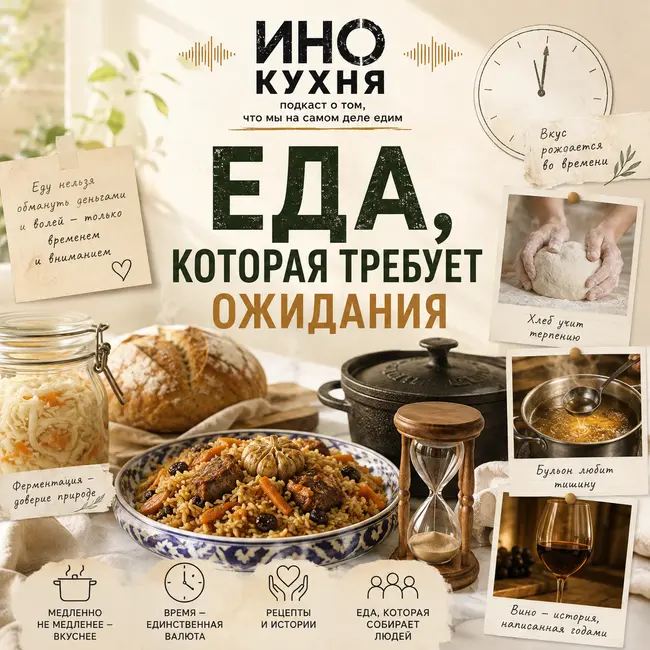 Еда, которая требует ожидания