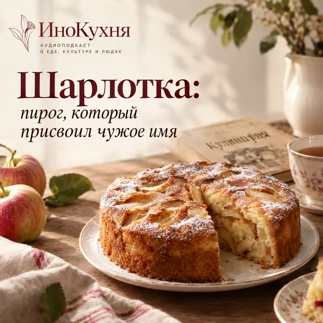 Шарлотка: пирог, который присвоил чужое имя