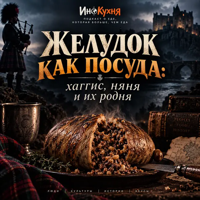 Желудок как посуда: хаггис, няня и их родня