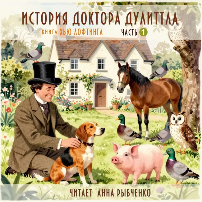 "История доктора Дулиттла" Хью Лофтинг 1 часть