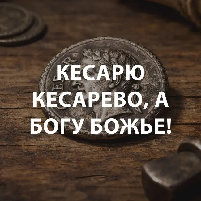 Чекалин Михаил - Кесарю кесарево, а Богу божье!
