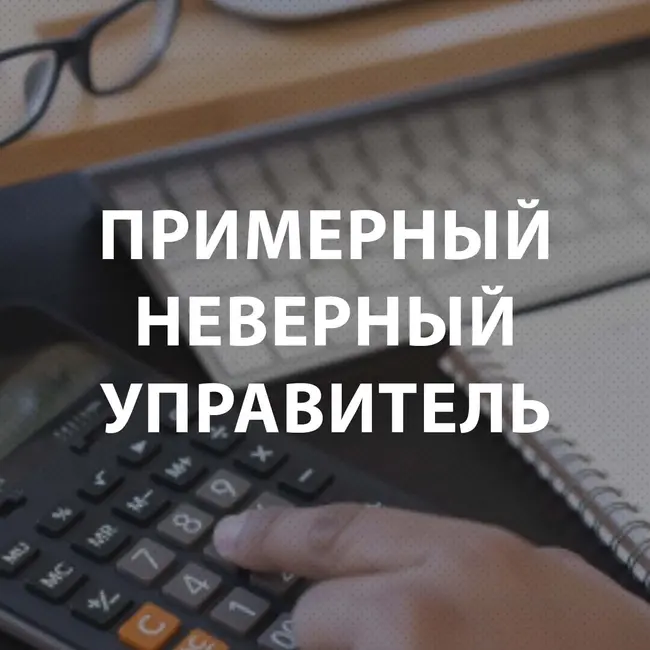 Чекалин Михаил - Примерный неверный управитель