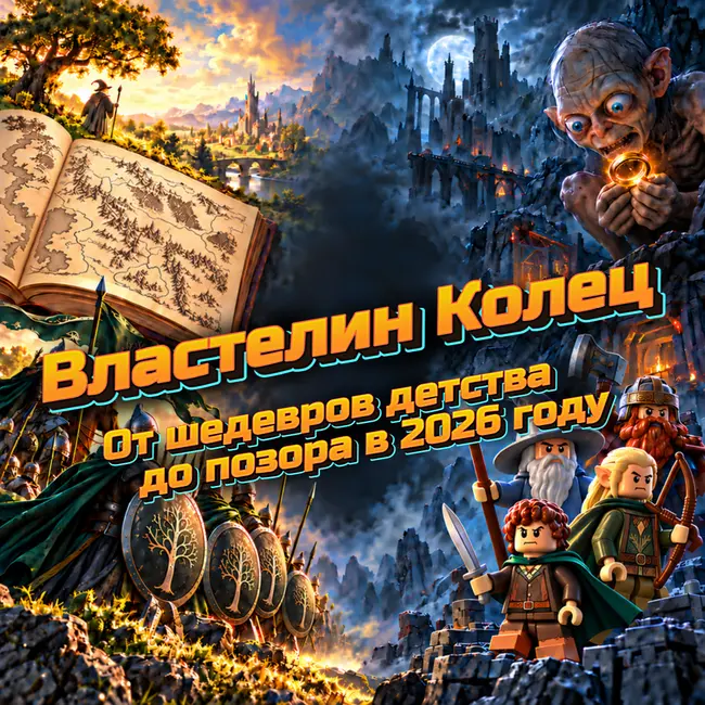 Властелин Колец. От шедевров детства до позора в 2026 году