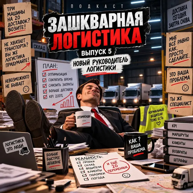 Руководитель пришёл. Логистика закончилась