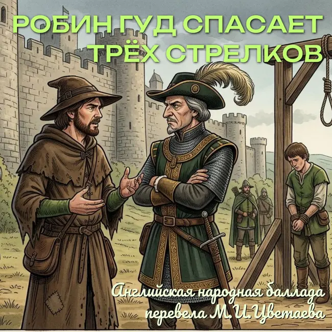 Робин Гуд спасает трёх стрелков: дерзкий план и финал, который запомнится!