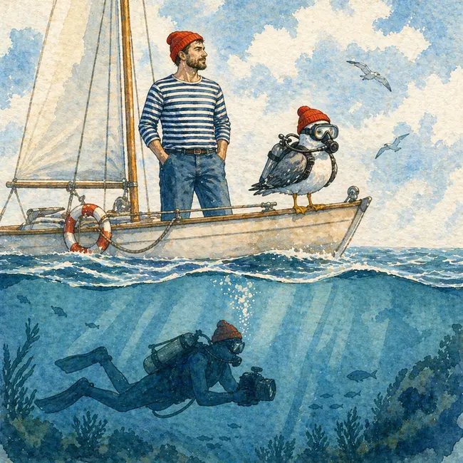 Жак-Ив Кусто. Человек, подаривший нам океан