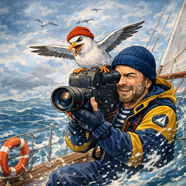 Снять море. Телеоператор Юрий Шалтышов