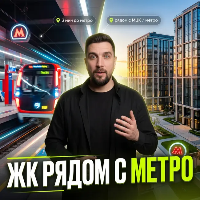 Топ-5 ЖК у метро в Москве: ЖК НАЗАРЕ, Ситидзен, ЖК Лучи, Татум, Первый Нагатинский | Цены от  ₽11млн