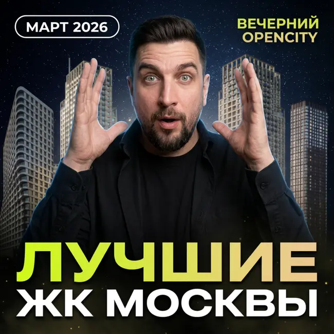 Топ продаж ЖК в марте 2026 | СберСити, ЖК Остров, Апсайд Тауэрс , Аквилон Сигнал, ЖК Инджой