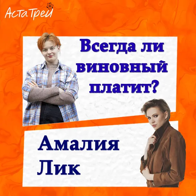 Амалия Лик: Всегда ли виновный платит?