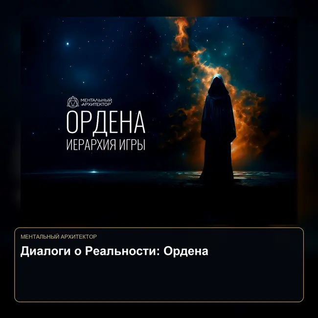 Диалоги о Реальности: Ордена