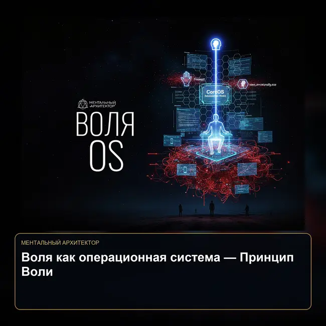Инструкция к Матрице: Воля как операционная система