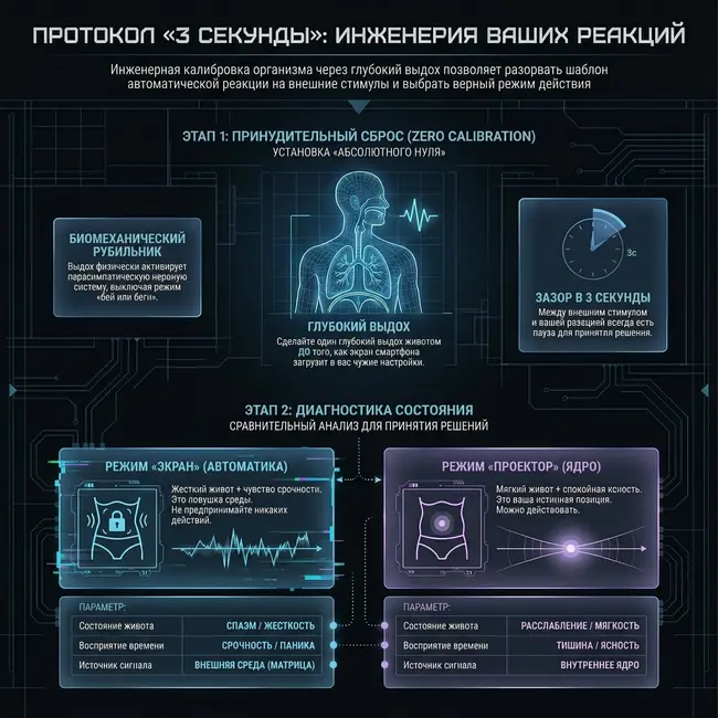 Минута Осознанности | Два Голоса: Экран и Проектор