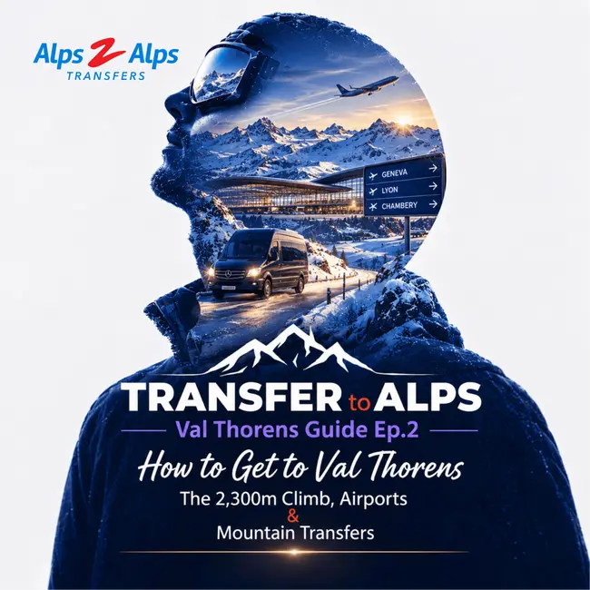 Val Thorens Guide Ep.2: How to Get to Val Thorens – The 2,300m Climb, Airports & Mountain Transfers