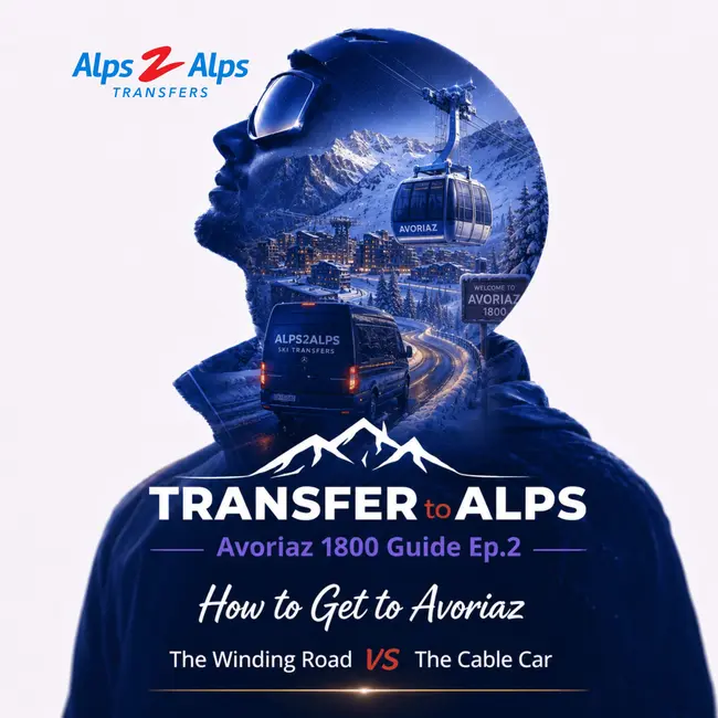 Avoriaz 1800 Guide Ep.2: How to Get to Avoriaz – The Winding Road vs. The Cable Car
