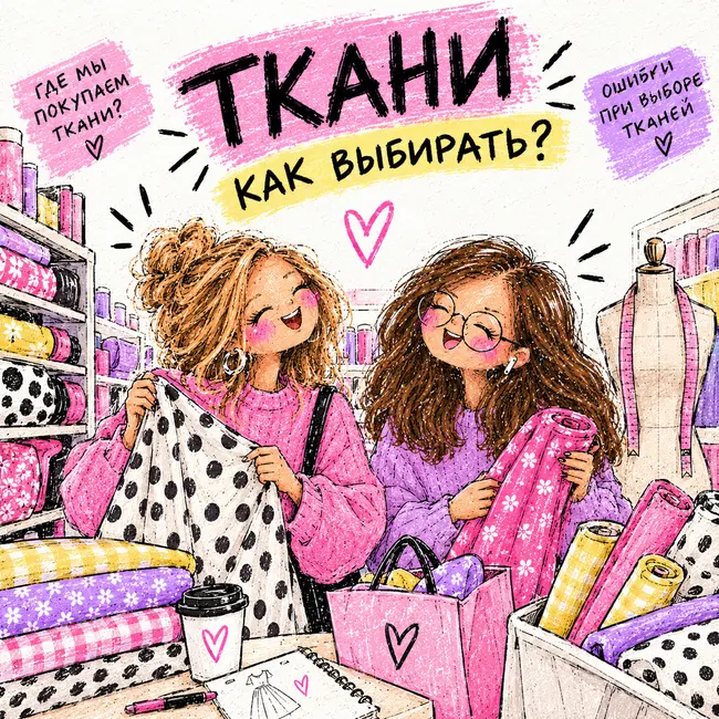 ТКАНИ: КАК ВЫБРАТЬ, ЧТОБЫ НЕ ПОЖАЛЕТЬ