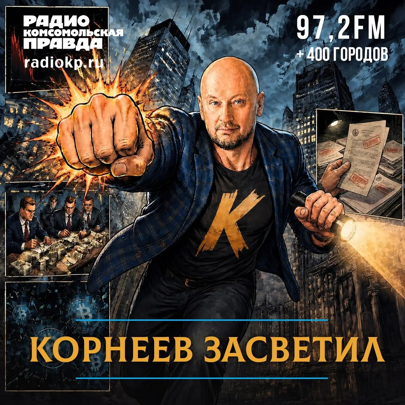 Корнеев засветил