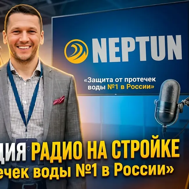 «Нептун» в ВЫЕЗДНОЙ СТУДИИ РАДИО НА СТРОЙКЕ
