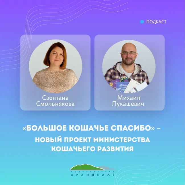 «Большое кошачье спасибо» – новый проект Министерства кошачьего развития