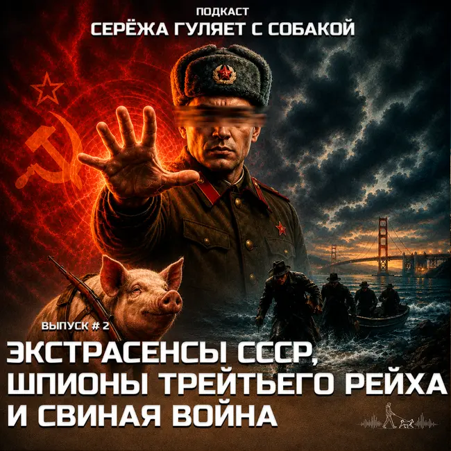 #2. Боевые экстрасенсы СССР, провал нацистских шпионов и война из-за свиньи