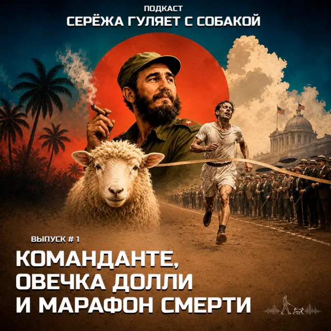 #1. Почему Фидель Кастро был помешан на мороженом, как клонировали Долли и безумный марафон 1904 года