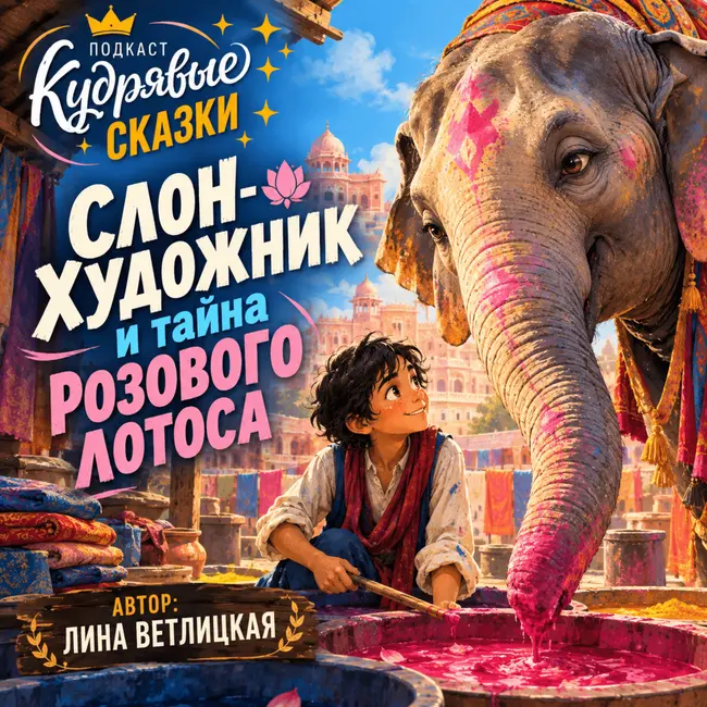 Сказка "Слон-художник или тайна розового лотоса" | Аудиокниги для детей