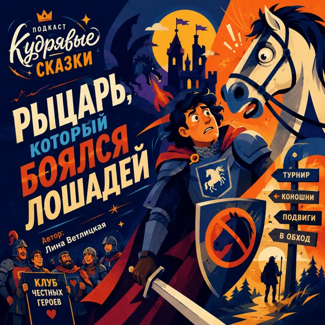 Сказка "Рыцарь, который боялся лошадей" | Аудиокниги для детей