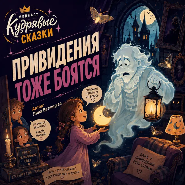 Сказка "Привидения тоже боятся" | Аудиокниги для детей