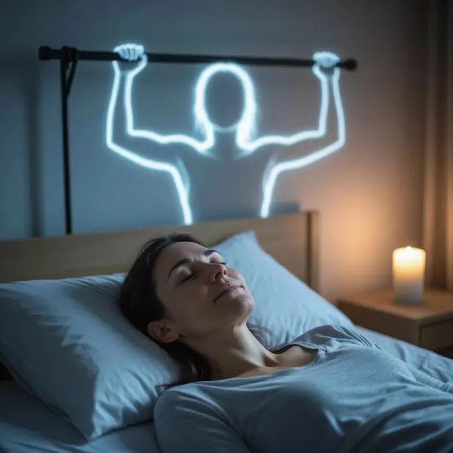 Привычка N 40. Ментальная тренировка. Мысленные подтягивания на турнике узким хватом 5 раз и широким хватом 5 раз