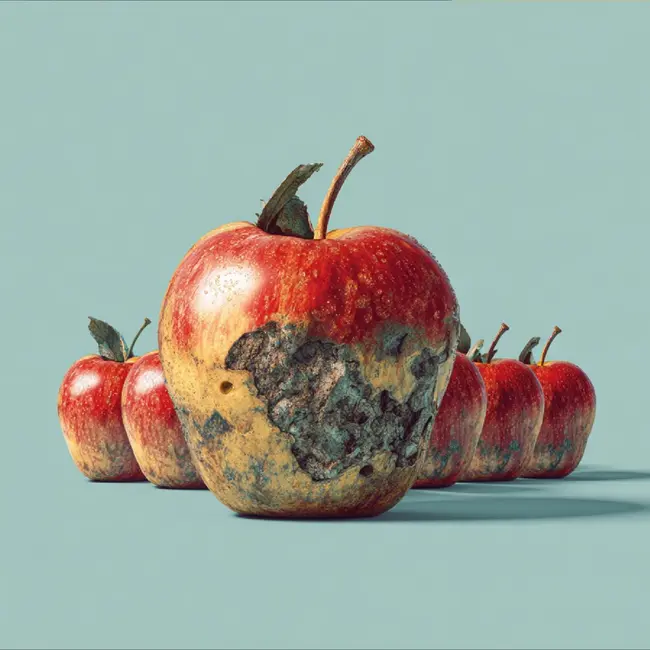 Эффект гнилого яблока: как сильно один халявщик влияет на эффективность команды