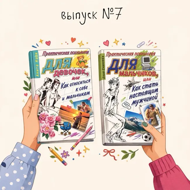Энциклопедия неловкости: чему учили мальчиков и девочек 25 лет назад. Разбираем и читаем эти книги. (18+)