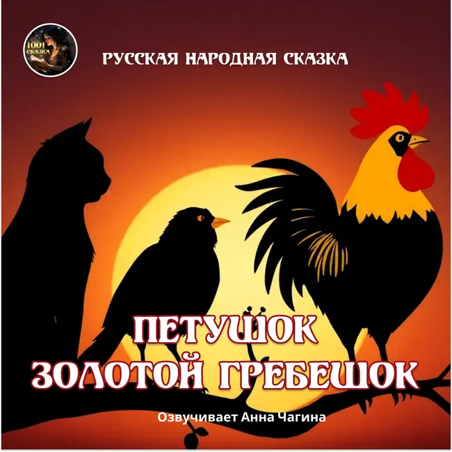 Кот, дрозд и петух / Петушок золотой гребешок / Озвучивает Анна Чагина / Русская народная сказка