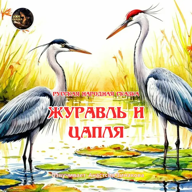 Журавль и цапля / Русская народная сказка / Озвучивает Анастасия Зинакова