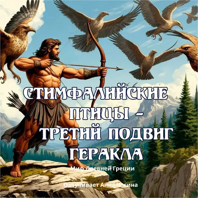 Третий подвиг Геракла. Стимфалийские птицы / Мифы Древней Греции / Озвучивает Анна Чагина