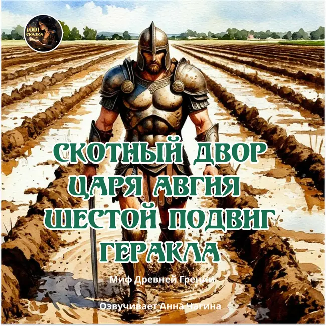 Шестой подвиг Геракла. Скотный двор царя Авгия /Миф Древней Греции / Озвучивает Анна Чагина