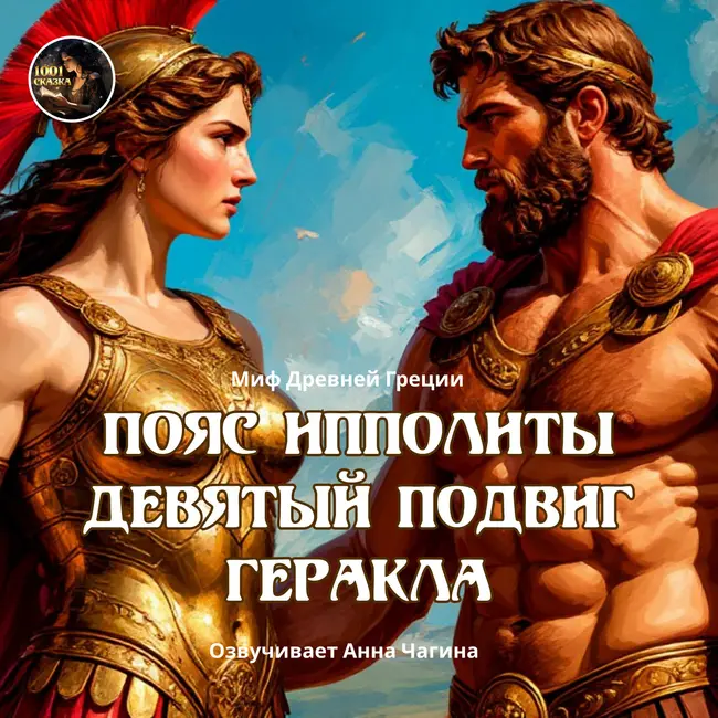 Девятый подвиг Геракла. Пояс Ипполиты / Миф Древней Греции / Озвучивает Анна Чагина