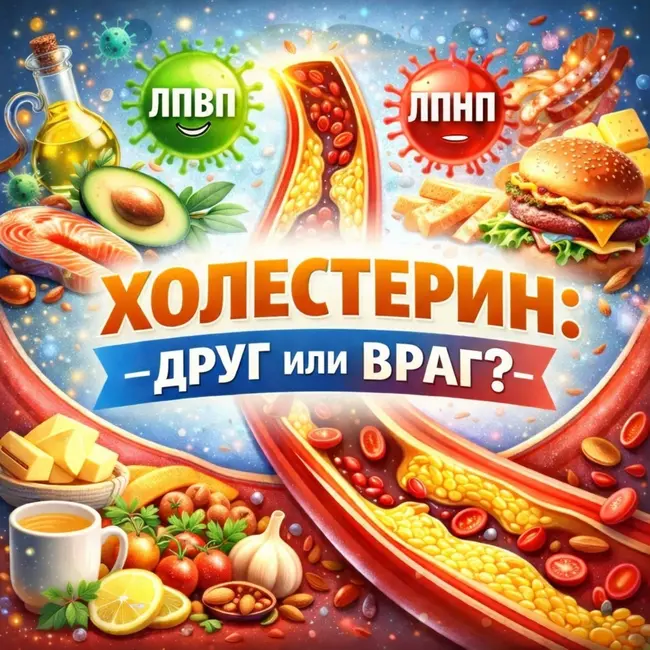 Холестерин: друг или враг?