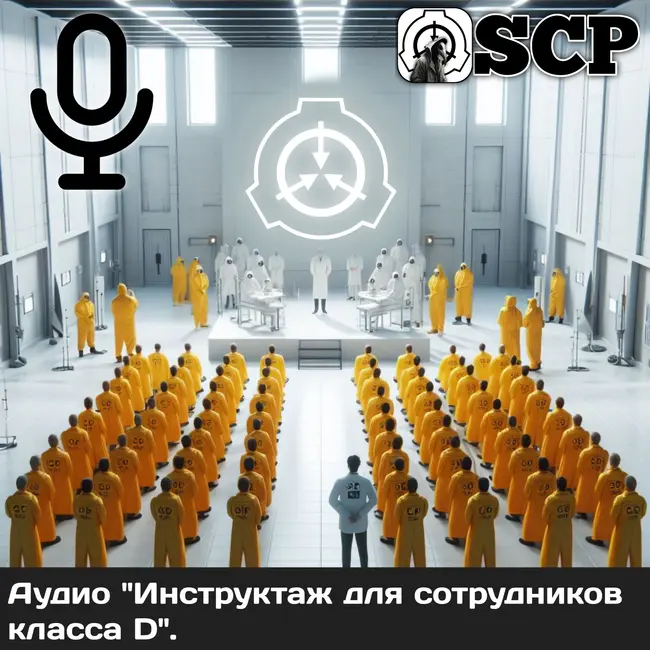 Аудио "Инструктаж для сотрудников класса D".