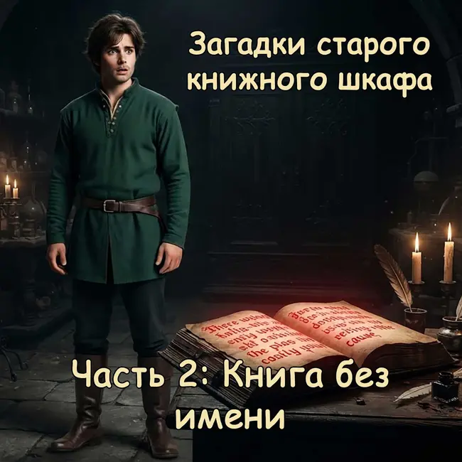 Загадки старого книжного шкафа. Часть 2: Книга без имени
