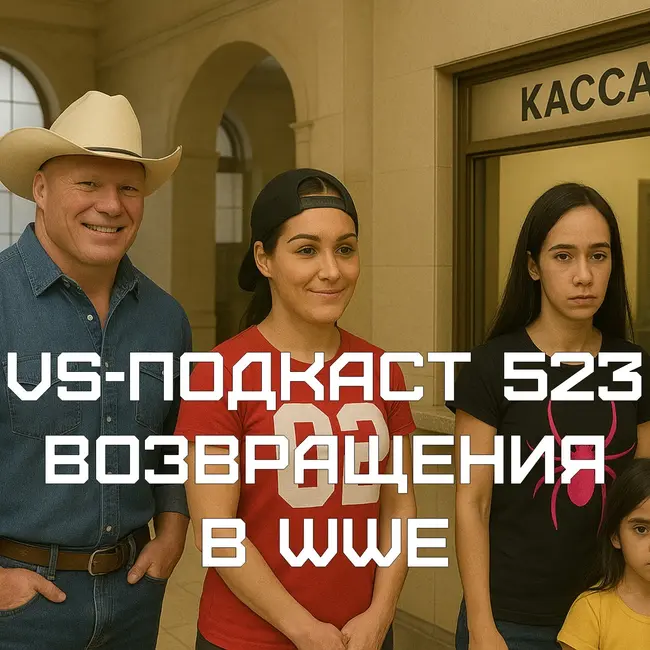 VS-Подкаст 532: Возвращения в WWE - Брок Леснар, Никки Белла, Эй.Джей.Ли