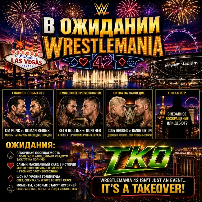 VS-Подкаст 557: Превью за день до WrestleMania 42