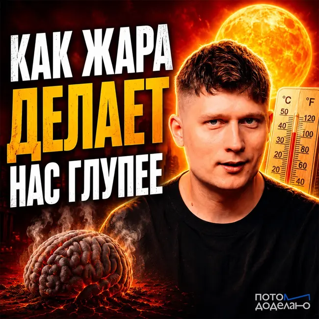 Нейробиология жары: как высокие температуры уничтожают наш интеллект | Потом доделаю