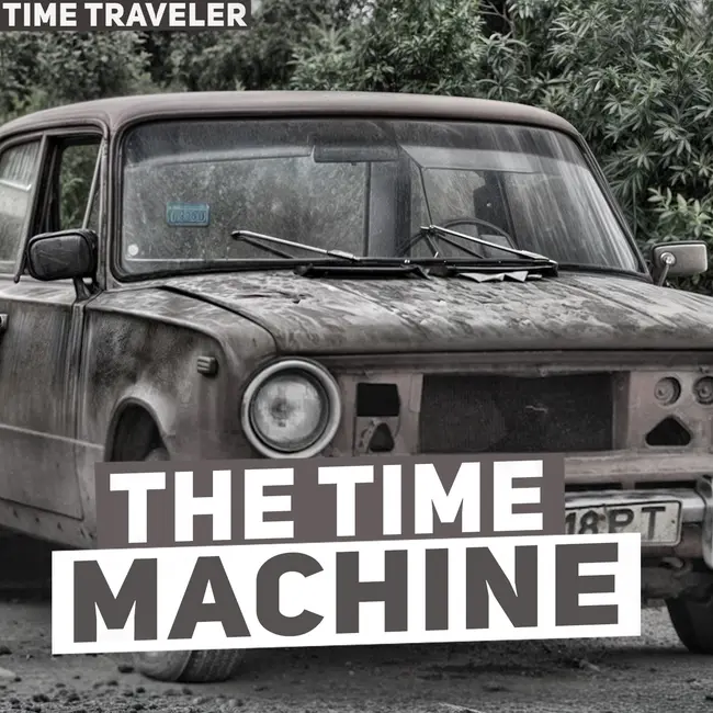 Time Machine: Back to the Future. How a gifted guy from the future saved the world. Time travelers.