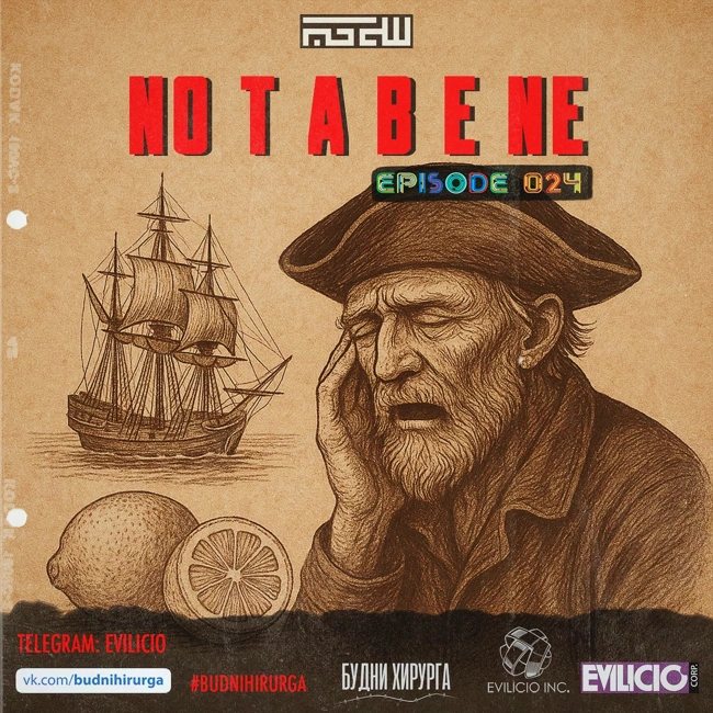 Будни Хирурга: Nota Bene 024 - Цинга (Болезнь мореплавателей)