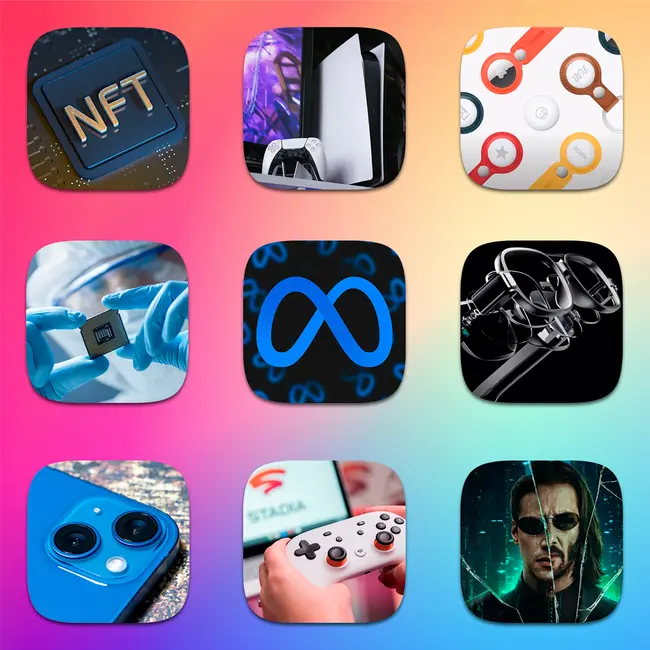 ТОП-10 событий года: NFT, AirTag, умные очки, кризис полупроводников, метавселенные и другое