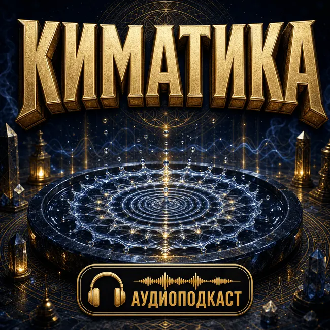 Киматика слова: может ли намерение менять форму?