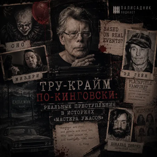 Тру-крайм по-кинговски: реальные преступления в историях «мастера ужасов»
