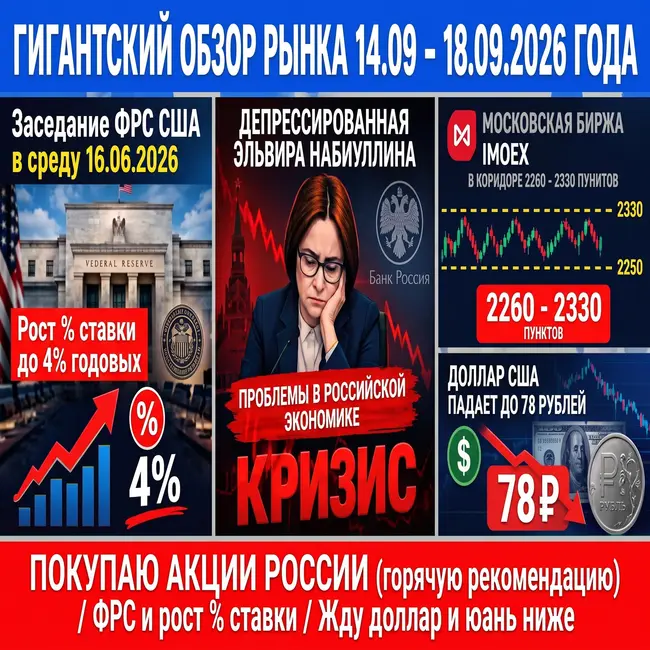 Гигантский обзор рынка 14.09-18.09