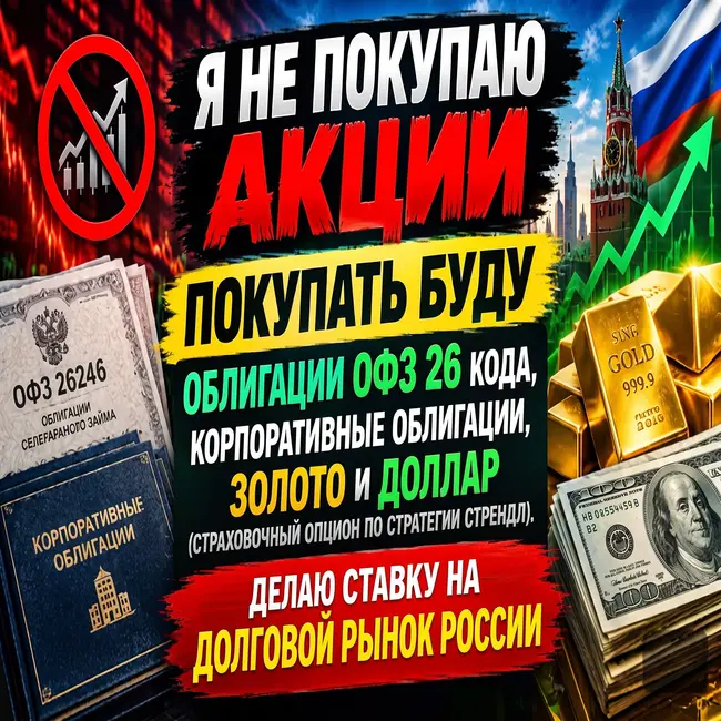 Делаю ставку на долговой рынок