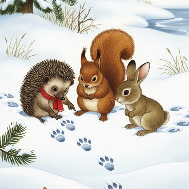 Загадочные следы | Приключения Пуфика